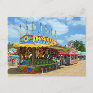 Jeux à Lincoln County Carnival Fair carte postale