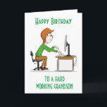 JEUX ANNIVERSAIRE à une CARTE "GRANDSON" qui trava<br><div class="desc">ESPÉREZ QUE VOUS AIMEZ LA CARTE. CHANGEZ-LE POUR VOUS CONVENIR À L'INTÉRIEUR ET À L'EXTÉRIEUR ! MERCI D'AVOIR ARRÊTÉ PAR 1 DE MES 8 MAGASINS ! ! !</div>