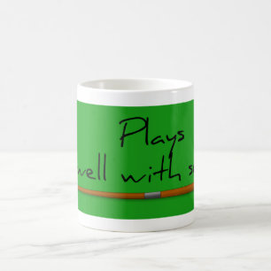 Jeux bien, tasse drôle d'énonciation