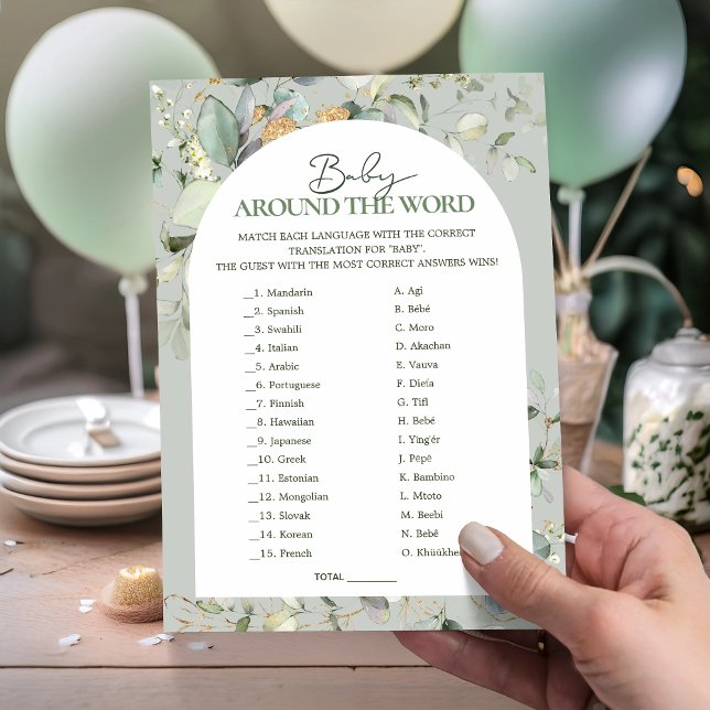 Jeux Botaniques Eucalyptus Baby autour du monde (Créateur téléchargé)