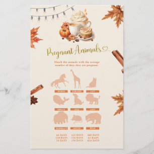 Jeux d'animaux enceintes de citrouille d'automne