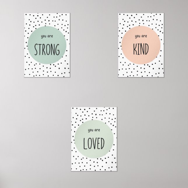 Jeux D'art Mural Affirmations positives (Recto)