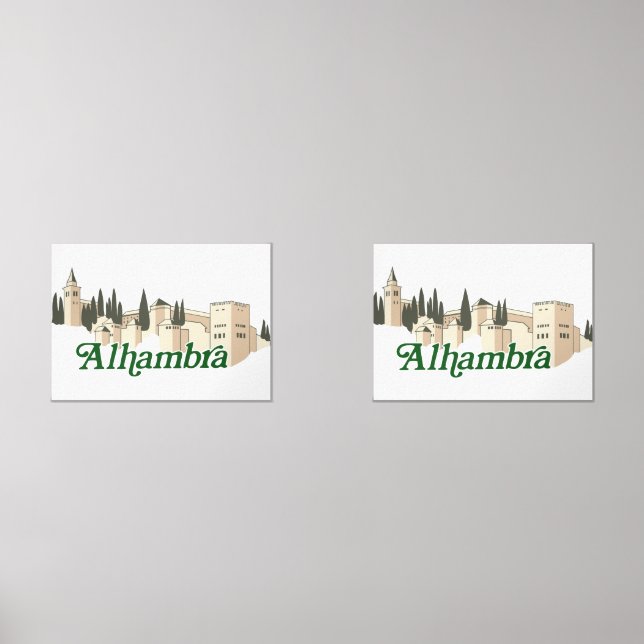 Jeux D'art Mural Alhambra (Recto)