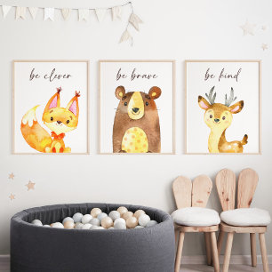 Jeux D'art Mural Animaux de forêt, Animaux de forêt, Citations