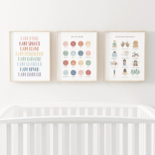 Jeux D'art Mural Arc-en-ciel - Coin Affirmations Classe