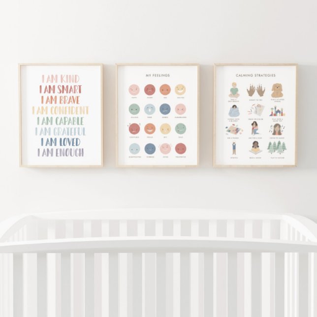 Jeux D'art Mural Arc-en-ciel - Coin Affirmations Classe (Créateur téléchargé)