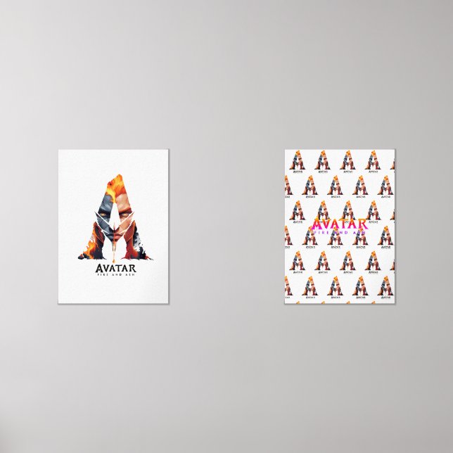 Jeux D'art Mural Avatar: Fire and Ash (Recto)