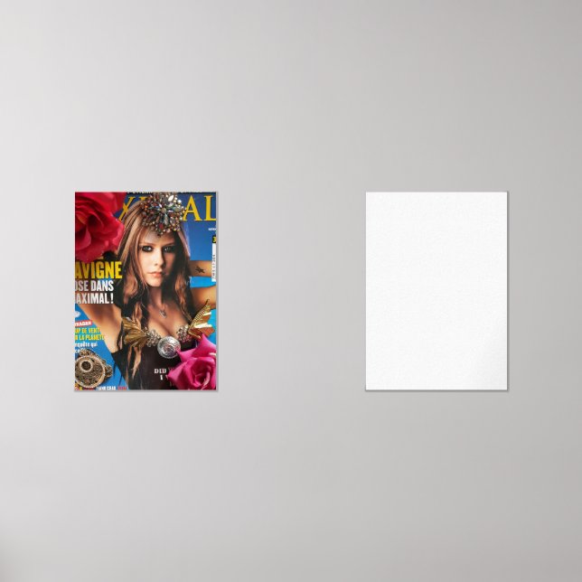 Jeux D'art Mural Avril Lavigne  (Recto)