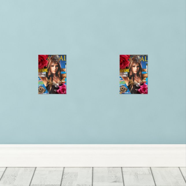 Jeux D'art Mural Avril Lavigne  (Parquet)