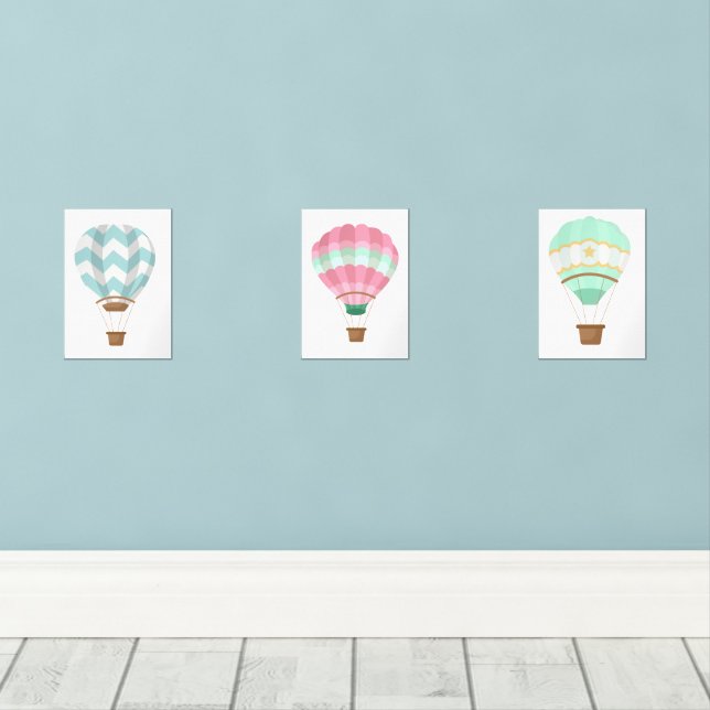 Jeux D'art Mural Ballons à air chaud (Parquet)