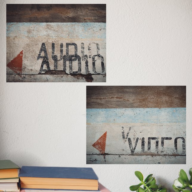 Jeux D'art Mural Cinémaphile de style loft urbain audiophile (Créateur téléchargé)