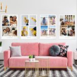 Jeux D'art Mural Collage photo personnalisé et texte<br><div class="desc">Faites votre propre grand ensemble d'art mural à partir de Ricaso en téléchargeant votre propre photographie et / ou ensemble d'oeuvres d'art de 2 3 ou 4 - cela rendra votre maison,  bureau etc look grand et personnel. Conçu en style collage avec modèle texte</div>