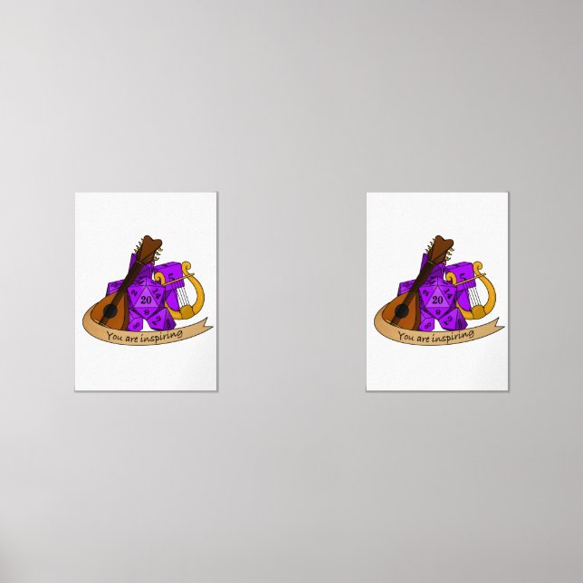 Jeux D'art Mural Conception des dés de série (Recto)