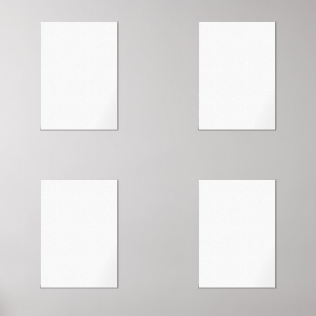 Jeux D'art Mural Créez votre  raquette de Pickleball blanche (Recto)