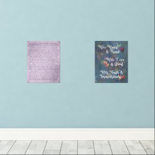 Jeux D'art Mural De Beaux Sayings Inspirationnels Desiderata