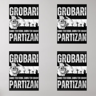 Jeux D'art Mural Grobari - Samo Tebi Verni Samo Tebi Odani