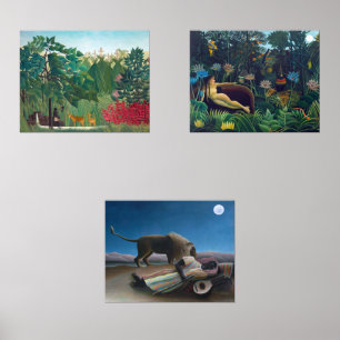 Jeux D'art Mural Henri Rousseau - Sélection de chefs-d'oeuvre