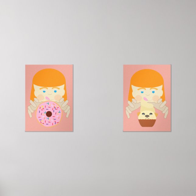 Jeux D'art Mural Hungry_Sweets (Recto)