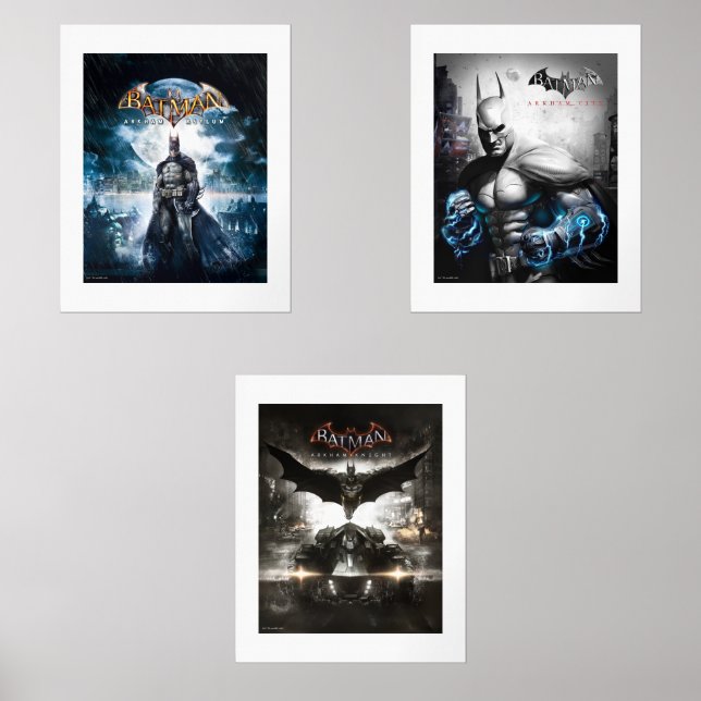 Jeux D'art Mural Jeux Batman Arkham (Recto)