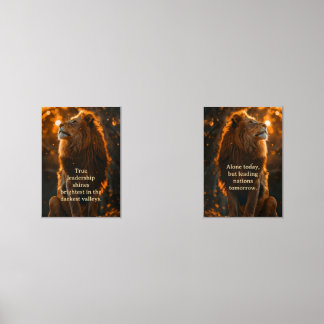 Jeux D'art Mural Leadership et courage