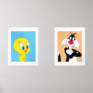 Jeux D'art Mural LOONEY TUNES™ TWEETY™ & Sylvester