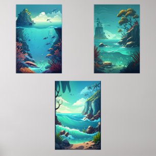 Jeux D'art Mural Océan