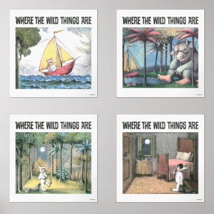 Jeux D'art Mural Où Sont Les Choses Sauvages