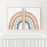 Jeux D'art Mural Pastel Rainbow Girl Nursery Décor<br><div class="desc">Ajoutez une touche finale à l'espace de votre petit avec cet ensemble de deux imprimés arc-en-ciel pastel,  parfait pour surplomber un lit d'enfant ou une commode.</div>