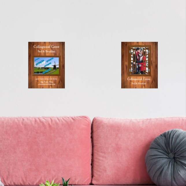 Jeux D'art Mural Rustic Chambres d'hôtes 🌿 Promotionnels (Salon)