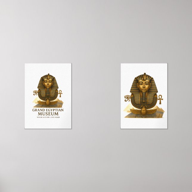 Jeux D'art Mural The Eternal Legacy – Grand Egyptian Museum Opening (Recto)