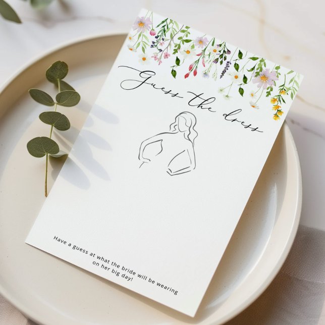 Jeux de baby shower : devinez la robe de mariée Wi (Créateur téléchargé)