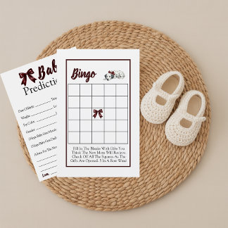 Jeux de baby shower double face Dalmation