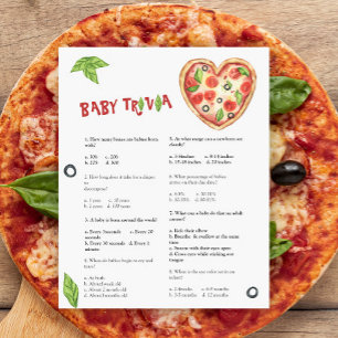 Jeux de baby shower Pizza Bébé Jeu de Baby Showe