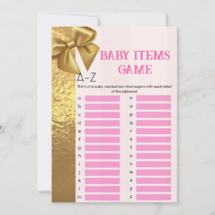 Jeux de Baby shower pour filles bébés