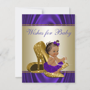 Jeux de Baby Shower Violet pour Filles Souhaitées