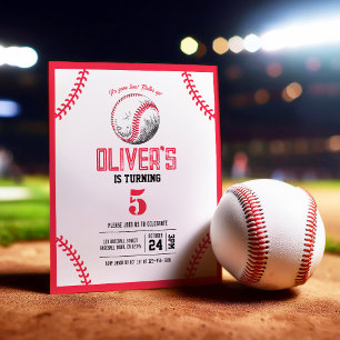 Jeux de baseball moderne Budget Anniversaire Invit