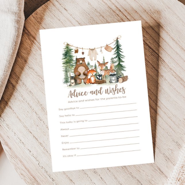 Jeux de Bébé sur les Animaux de la Forêt: Qui conn (Woodland Animals Adventure Awaits Rustic Baby Shower Game)