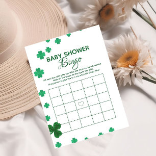 Jeux de bingo Baby shower St patrick pour la fête