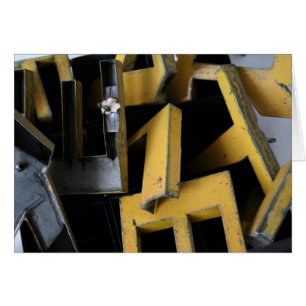 Jeux de Building Lettres métalliques Typographie A