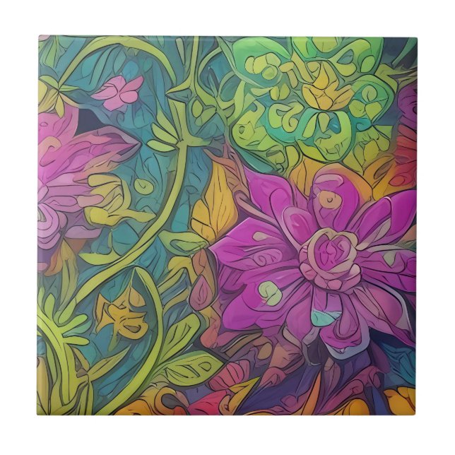 Jeux de carreaux en céramique de grenouille de cou (Devant)