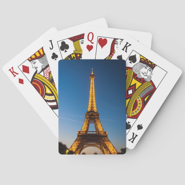 Jeux de cartes Paris - Tour Eiffel #1 (dos)