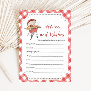 Jeux de conseils et de vœux pour Baby Shower Red B