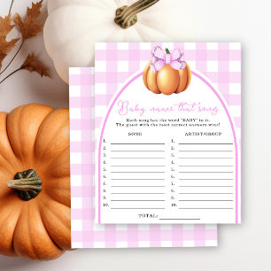 Jeux de devinette de chanson pour une baby shower