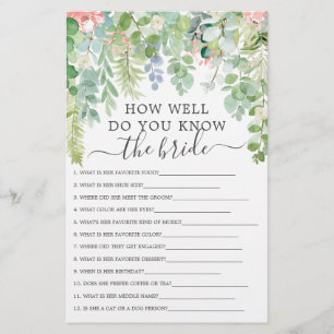 Jeux de douche de mariée double face vert doux