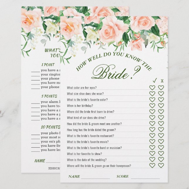 Jeux de Fête de Mariage Fleurs de Roses Rouges Dou (Devant / Derrière)