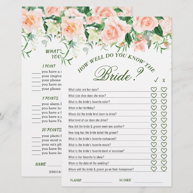 Jeux de Fête de Mariage Fleurs de Roses Rouges Dou (Devant / Derrière)