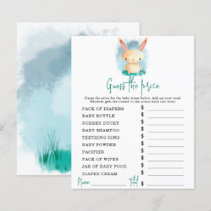 Jeux de fête lapin Jeu de devinette de prix