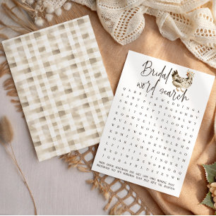 Jeux de mots croisés de mariage de poulet de ferme