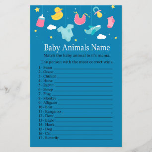 Jeux de noms d'animaux pour bébé jouets pour bébé