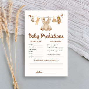 Jeux de prédictions pour Baby Shower autour du caf